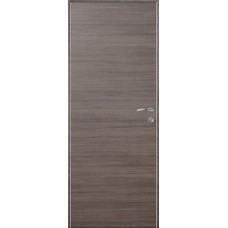Влагостойкая композитная дверь KAPELLI  ECO Дуб Неаполь серый поперечный