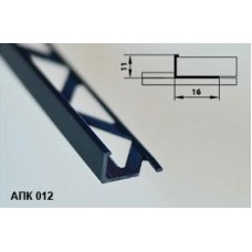 AПК 012 Профиль алюминиевый для отделки и защиты наружных углов.