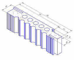 Телескопическаяя Дверная коробка 200 мм