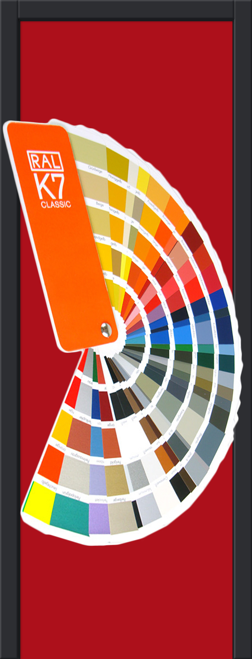 KAPELLI multicolor Ф2К RAL Цвет на заказ по системе RAL